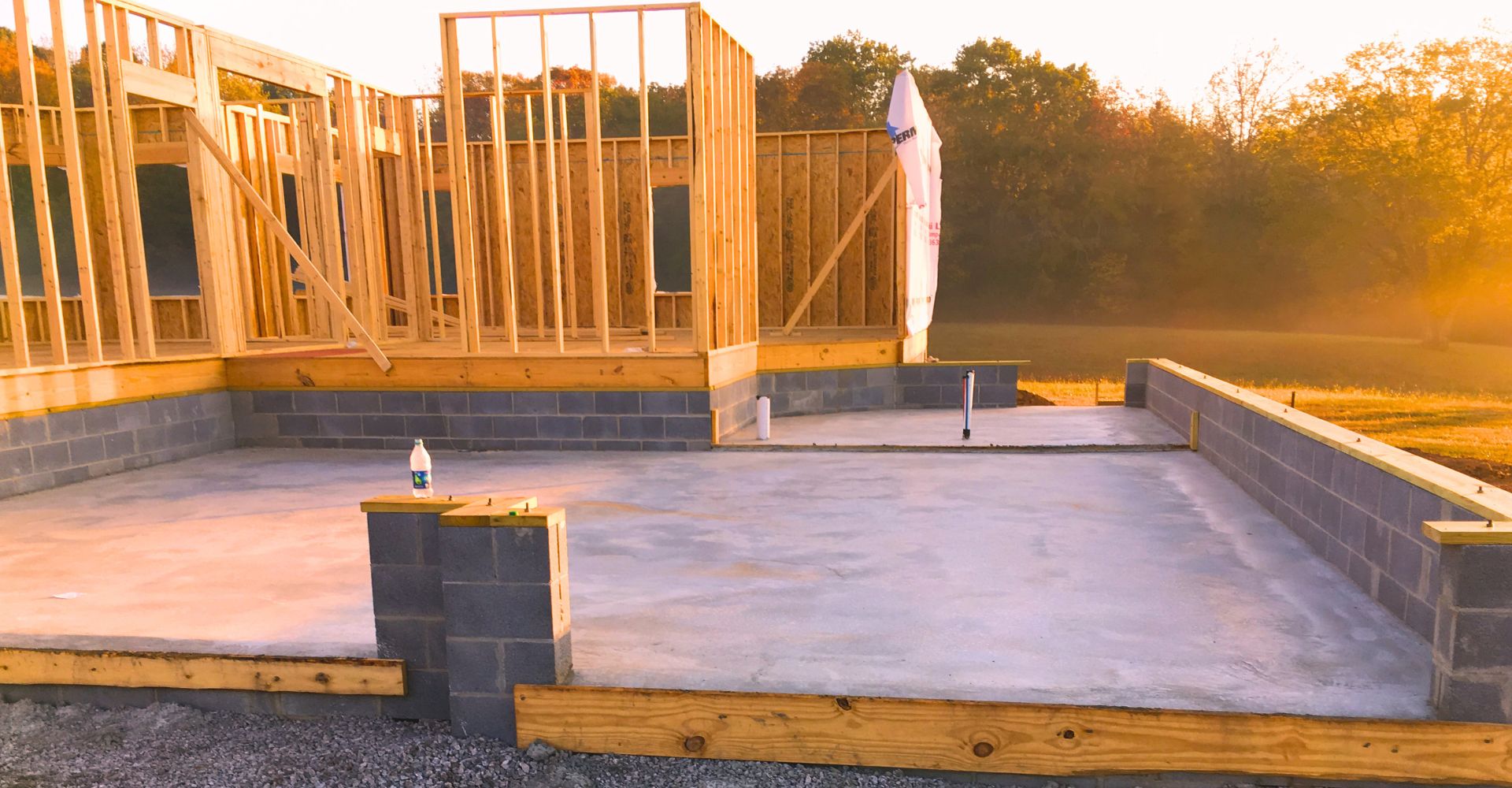Foundation slab in Lawrenceburg, TN
